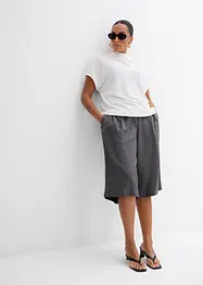 Trikotbluse i strukturert krepp, bonprix