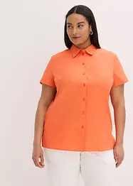 Kortermet bluse i poplin, bonprix