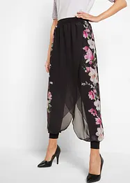 Bukse med chiffon, bonprix