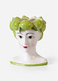 Blomsterpotte formet som et hode, bonprix
