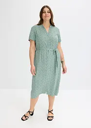Blusekjole med prikker, bonprix
