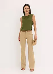 Bukse med stretch, Bootcut, bonprix