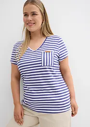 T-skjorte med stripemønster, bonprix