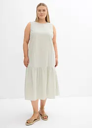 Midikjole i A-fasong, bonprix