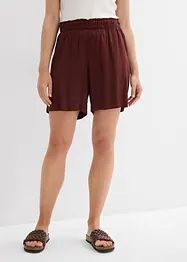 Shorts av viskose i slip on-modell, bonprix