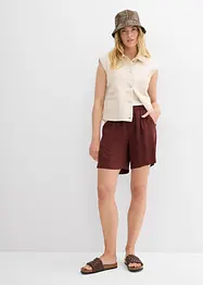 Shorts av viskose i slip on-modell, bonprix