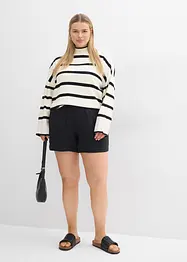 Musselin-shorts i 100% bomull, bonprix
