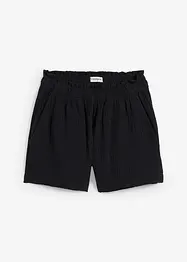 Musselin-shorts i 100% bomull, bonprix