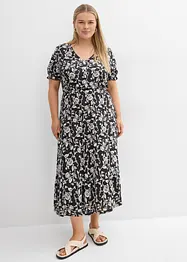 Jerseykjole i lett viskose, bonprix