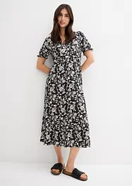 Jerseykjole i lett viskose, bonprix