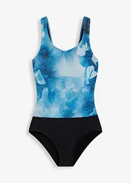 Shape-badedrakt i glittermateriale, middels formende, bonprix