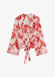 Bluse i 100% bomull med trykt mønster, bonprix