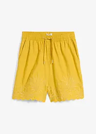 Shorts med silke, bonprix