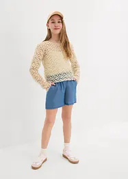 Shorts i ren bomull, bonprix