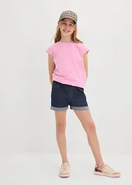 Jeansshorts Mid Waist, bonprix