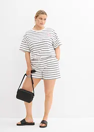 Sweatshorts i bomullsmiks, bonprix