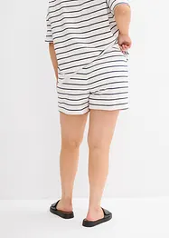 Sweatshorts i bomullsmiks, bonprix