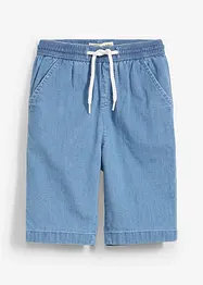 Slip on-stretch-jeans bermudashorts, Regular Fit, bonprix