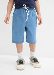 Slip on-stretch-jeans bermudashorts, Regular Fit, bonprix
