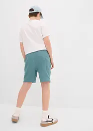 Slip on-shorts av luftig musselin, Loose Fit, bonprix