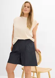 Pull on-shorts med kjølende lin, bonprix