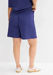 Pull on-shorts i strukturert krepp, bonprix