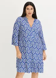 Tunikakjole i jersey i myk viskosemiks, bonprix