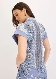 Trikotbluse med paisleymønster, bonprix