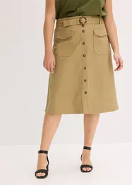 Twillskjørt, bonprix