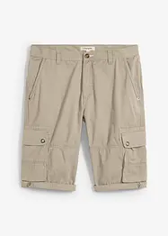 Cargo-bermuda i ren bomull, Regular Fit, bonprix