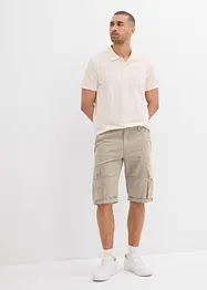 Cargo-bermuda i ren bomull, Regular Fit, bonprix