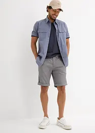 Chinos-bermuda i ren bomull, Regular Fit, bonprix