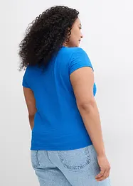 T-skjorte i strukturert krepp, bonprix