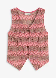 Vest i hekle-look, bonprix