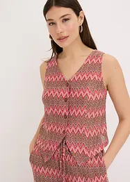 Vest i hekle-look, bonprix