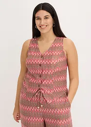 Vest i hekle-look, bonprix
