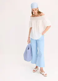Culottes i elastisk bomullsmiks, bonprix