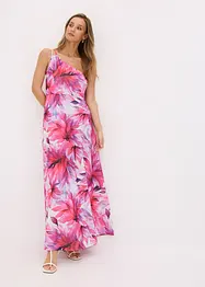 One shoulder-kjole i strukturert krepp, bonprix