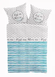 Sengesett med maritimt design, bonprix