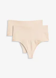Seamless shape-stringtruse, middels formende (2-pack), bonprix