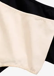 High Waist stringtruse med myk bomull(4-pack), bonprix