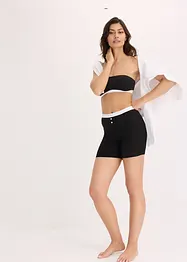Bandeau-BH med økologisk bomull (2-pack), bonprix