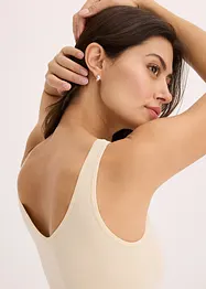 Feel Comfort Seamless-BH-topp i ribbemateriale, bonprix