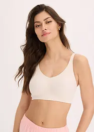 Vattert Feel Comfort Lasercut-T-skjorte-BH uten bøyle, bonprix