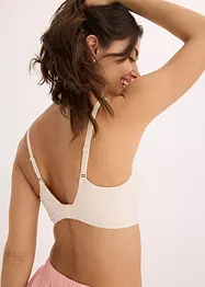 Vattert Feel Comfort Lasercut-T-skjorte-BH uten bøyle, bonprix