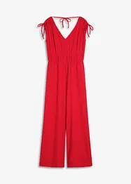 Jumpsuit i strukturert krepp, bonprix