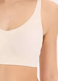 Vattert Feel Comfort Lasercut-T-skjorte-BH uten bøyle, bonprix