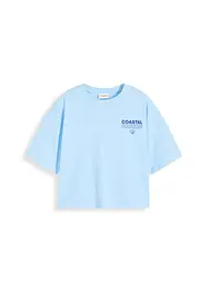 Oversized topp i 100% økologisk bomull, bonprix