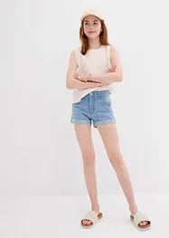 Jeansshorts Mid Waist, bonprix