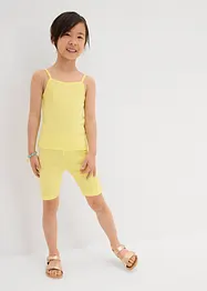 Singlet i 100% økologisk bomull (3-pack), bonprix